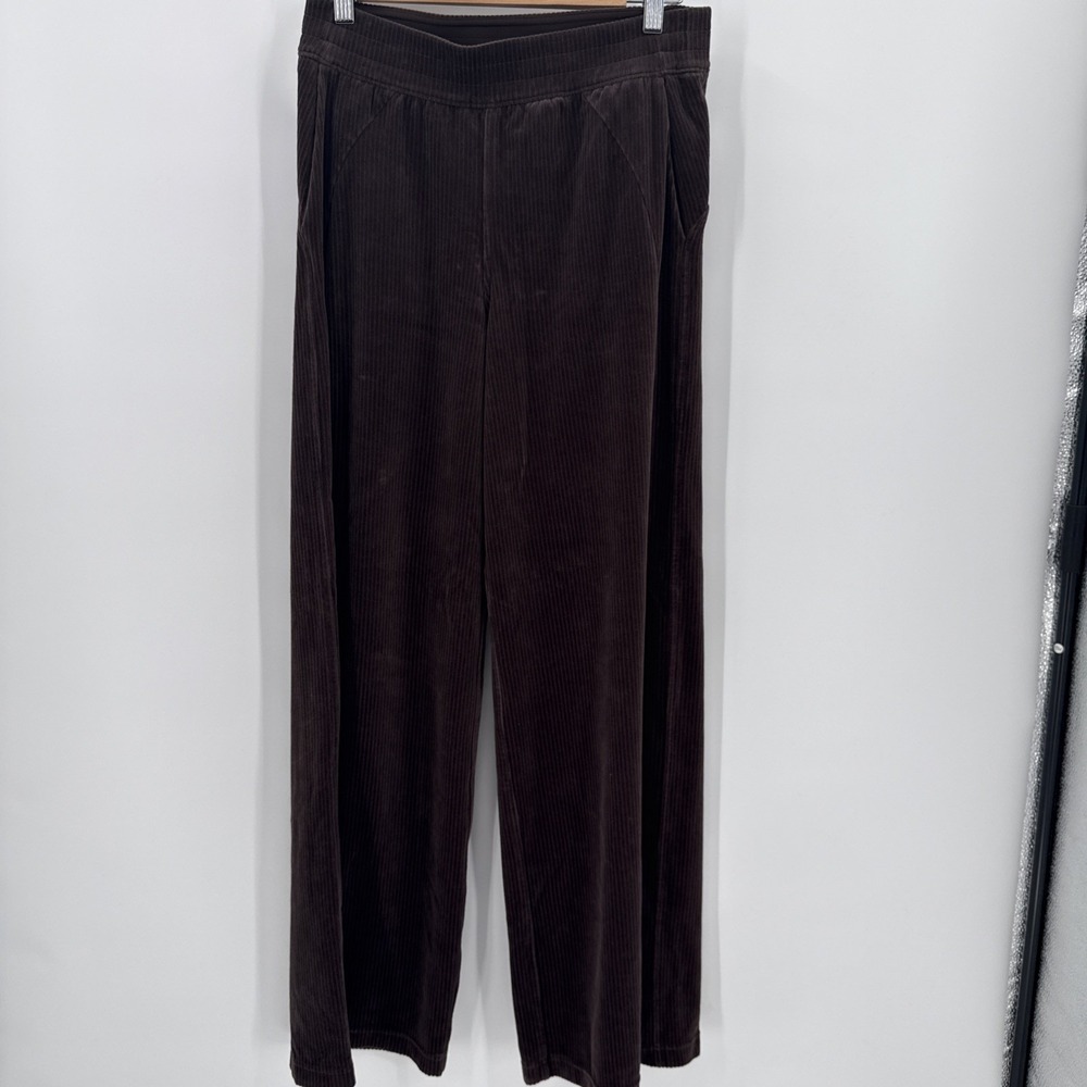 Lululemon Womens 2-Piece Brown Corduroy Track Suit Set Size 8 & 6 Athleisure - Picture 8 of 14